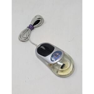 Aqua Mouse Vancouver Canucks Hockey NHL Optical USB Wired 2008